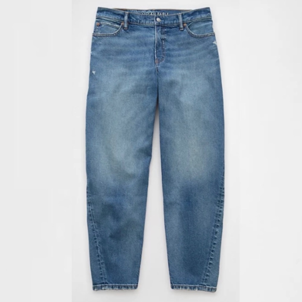 AE Low-Rise Barrel Baggy Jean - Picture 8 of 14